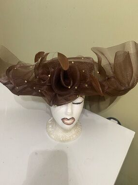 NWT Dress / Derby / Church Hat by Something Special